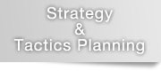 Strategy/Tactics Planning
